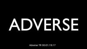 Titelkarte von „Adverse“