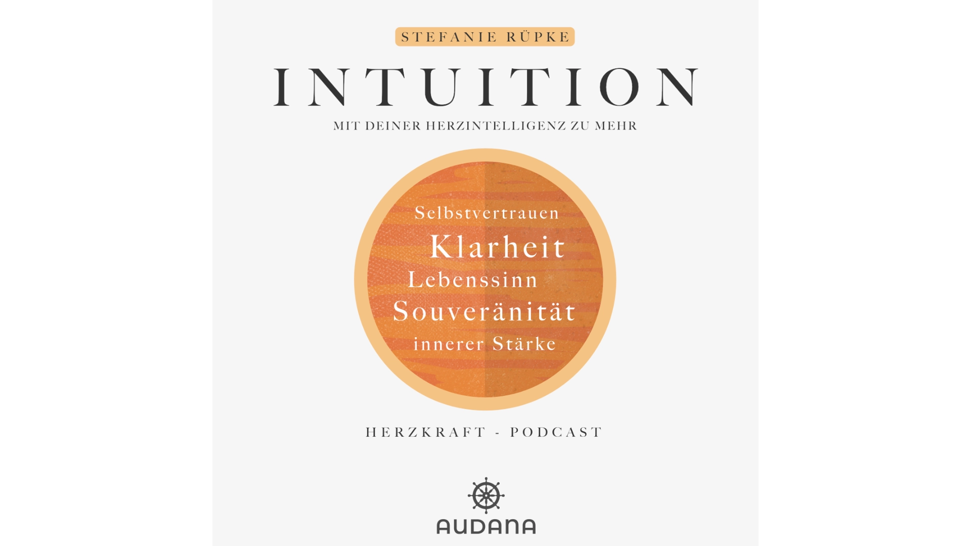 Cover des Hörbuchs Intuition von Stefanie Rüpke