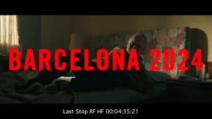 Titelkarte „Barcelona 2024“ aus „Last Stop Rocafor“